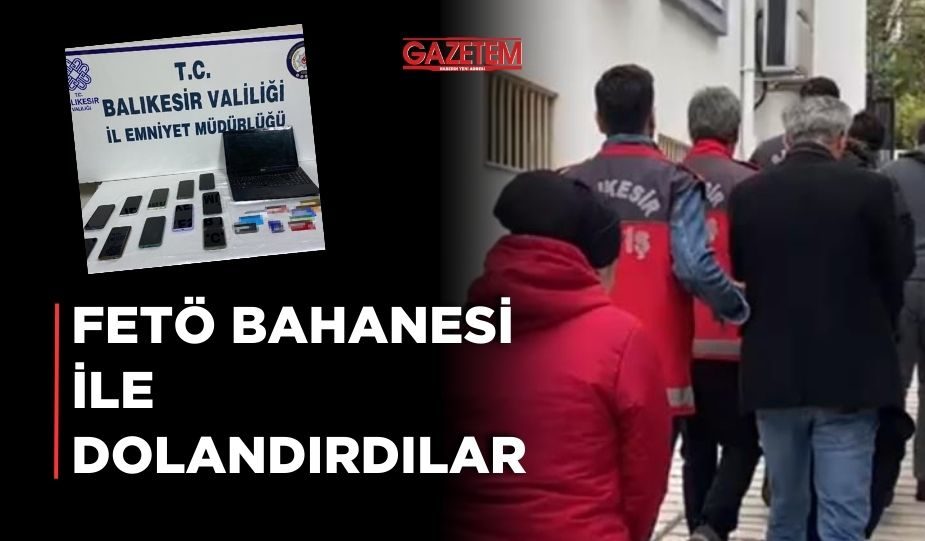 Balıkesir polisi, vatandaşları banka