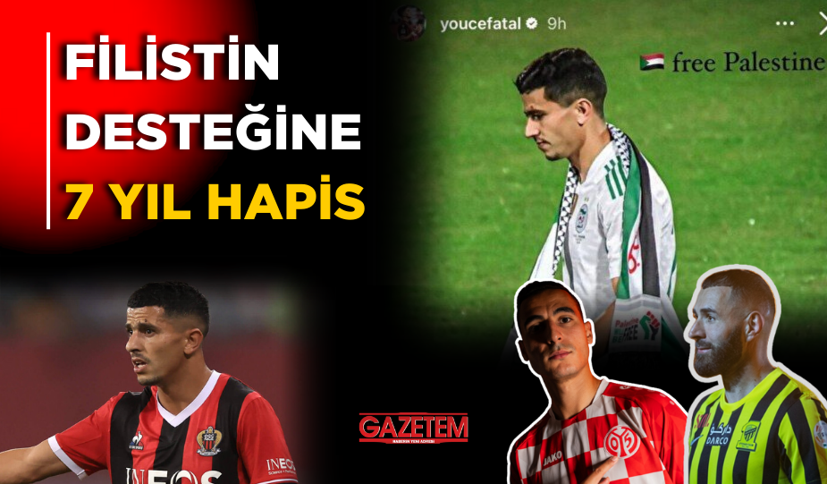 FİLİSTİN’E DESTEK VEREN YOUCEF ATAL’A 7 YIL HAPİS