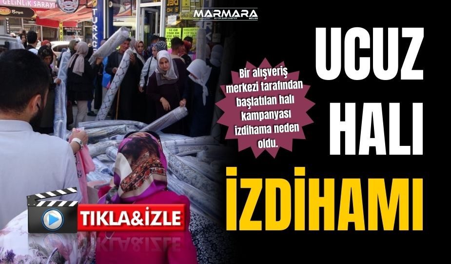 UCUZ HALI İZDİHAMI