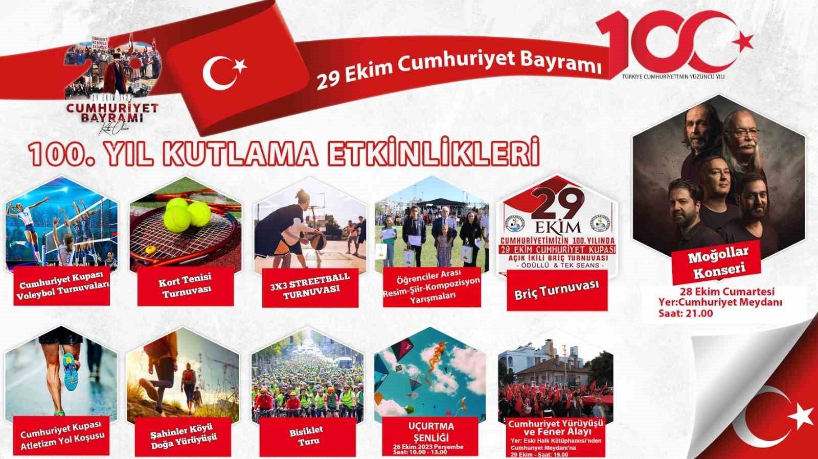 Burhaniye’de 100. yıla yakışır kutlama programı