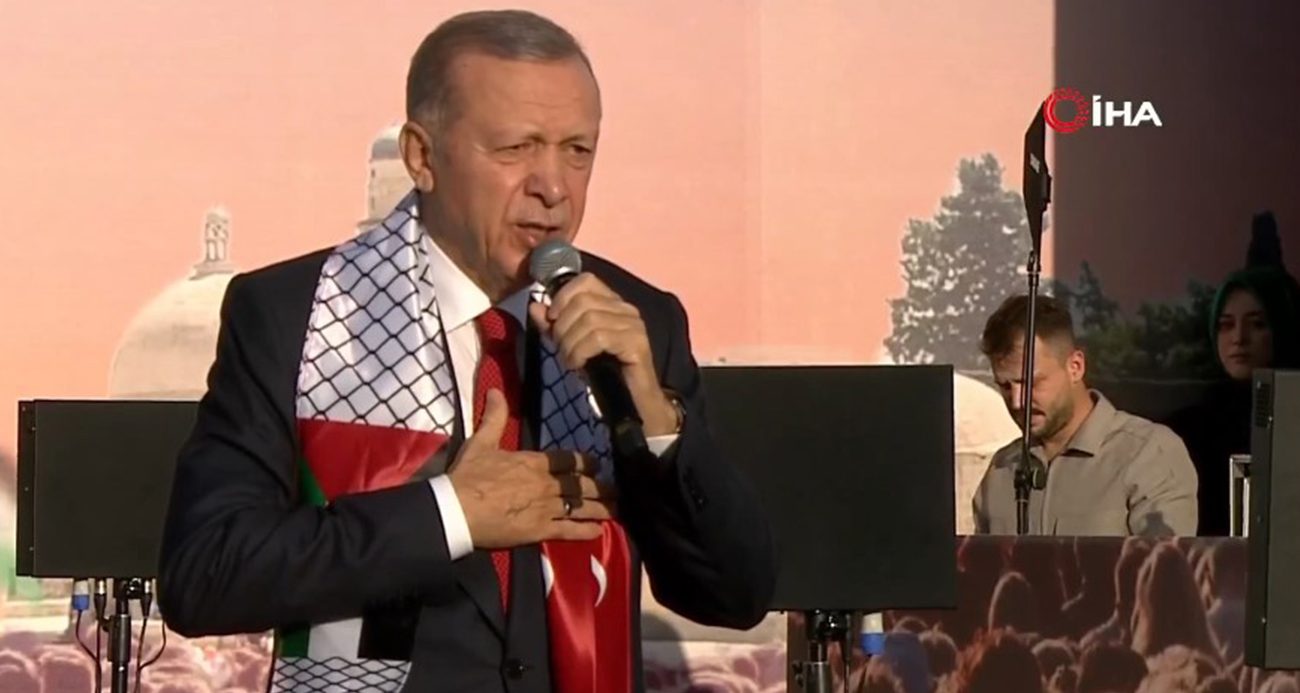 CUMHURBAŞKANI ERDOĞAN’DAN İSRAİL’E NET MESAJ