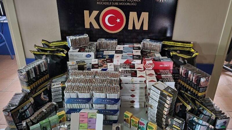 Düzce’de sigara kaçakçılığına geçit verilmedi