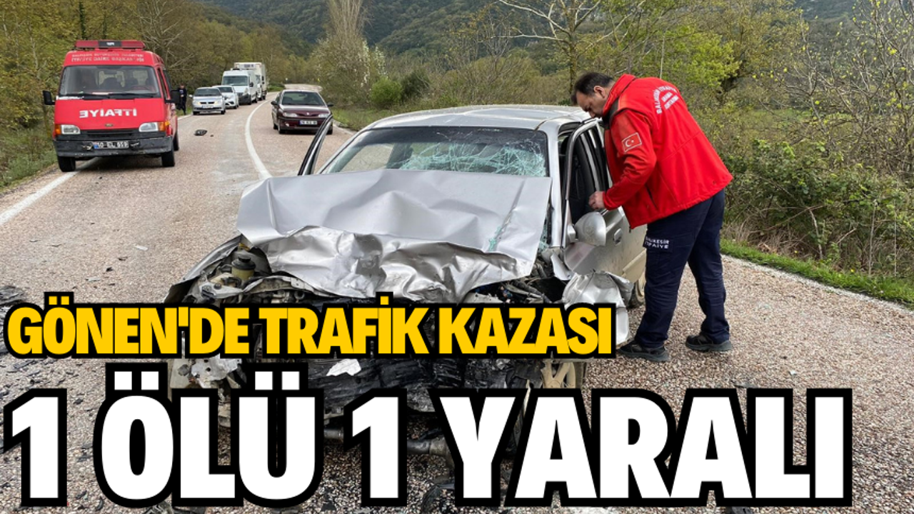 İKİ OTOMOBİL KAFA KAFAYA ÇARPIŞTI!