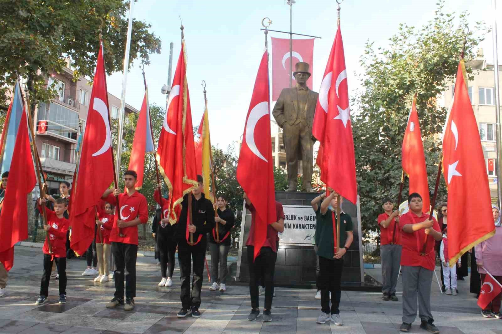 Manyas’ta Cumhuriyet bayramı törenlerle kutlandı