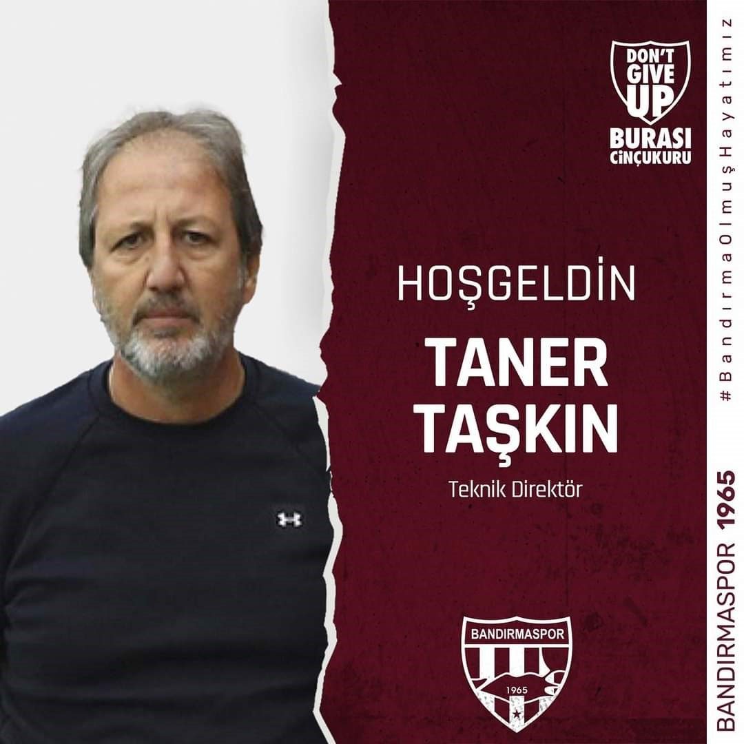 Taner Taşkın Bandırmaspor’da