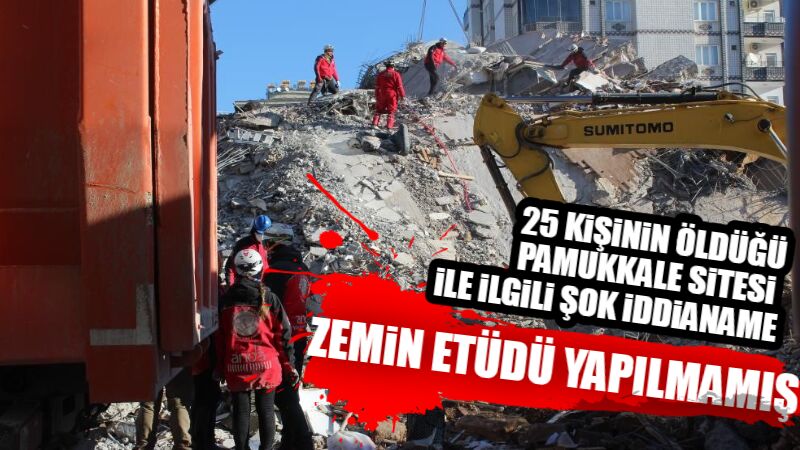 Kahramanmaraş merkezli depremlerde yıkılan ve 25 kişinin ölümüne neden olan