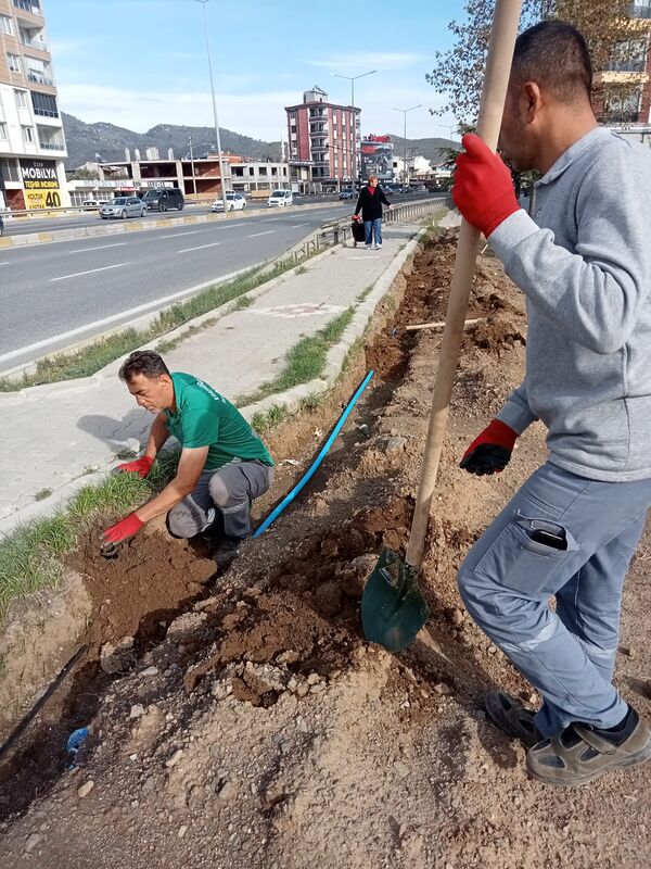 ÇALIŞMALAR YEŞİL ALANLARIN SAĞLIĞI İÇİN!