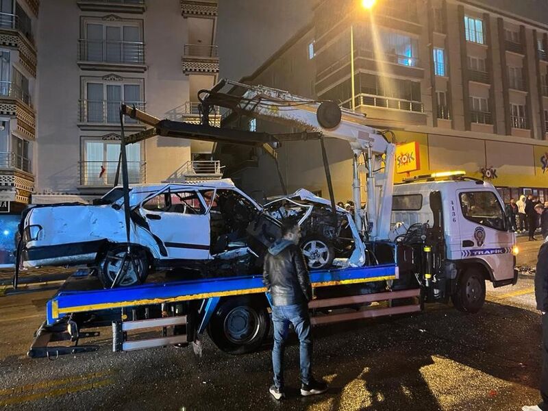 ANKARA’DA TRAFİK KAZASI