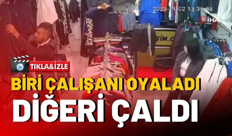 BİRİ ÇALIŞANI OYALADI DİĞERİ ÇALDI