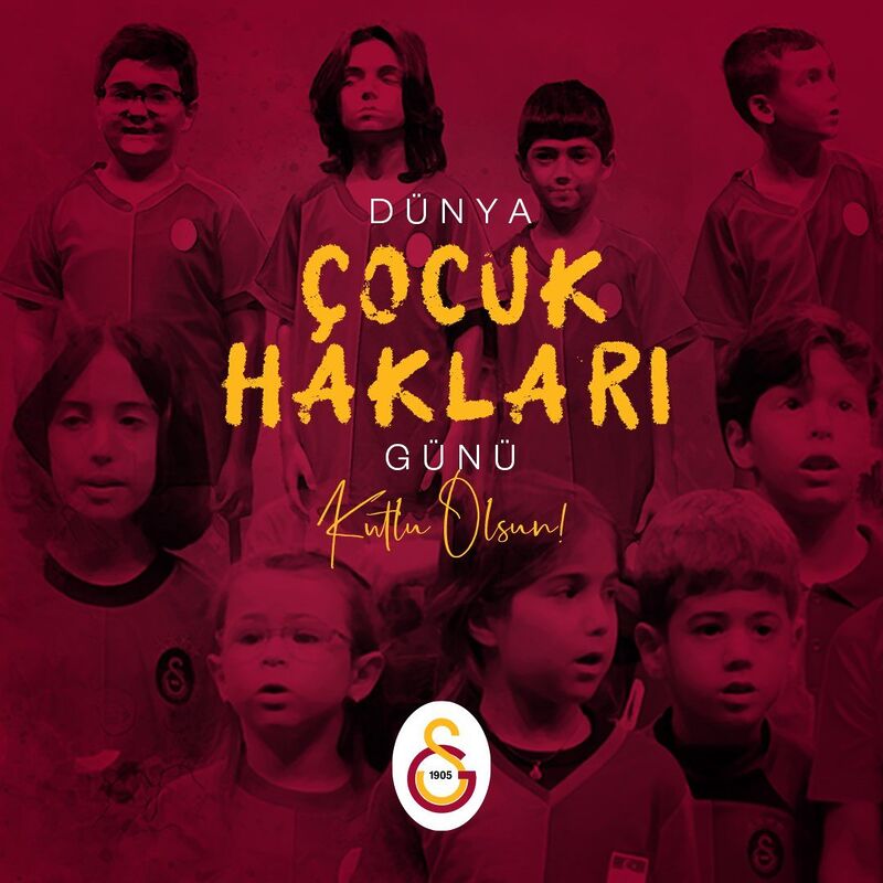 GALATASARAY’DAN DÜNYA ÇOCUK HAKLARI GÜNÜ PAYLAŞIMI