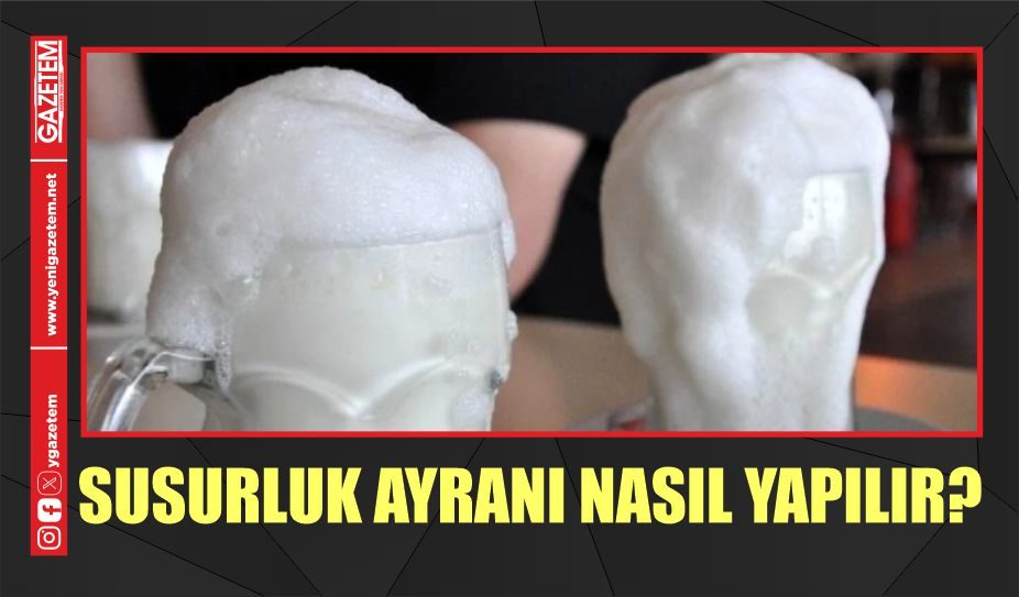 SUSURLUK AYRANI NASIL YAPILIR?