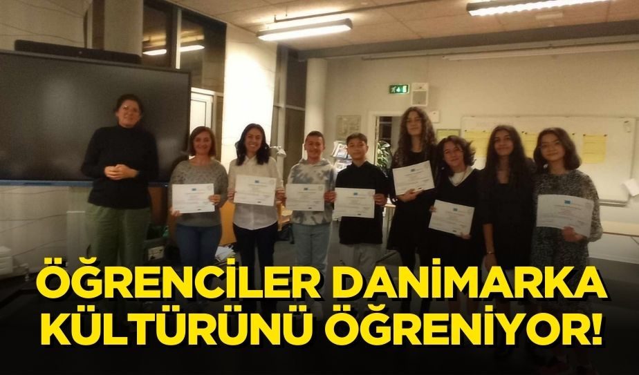 ÖĞRENCİLER DANİMARKA KÜLTÜRÜNÜ ÖĞRENİYOR!