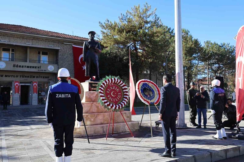 Atatürk’ün Elazığ’a gelişinin 86’ncı yıl dönümü kutlandı