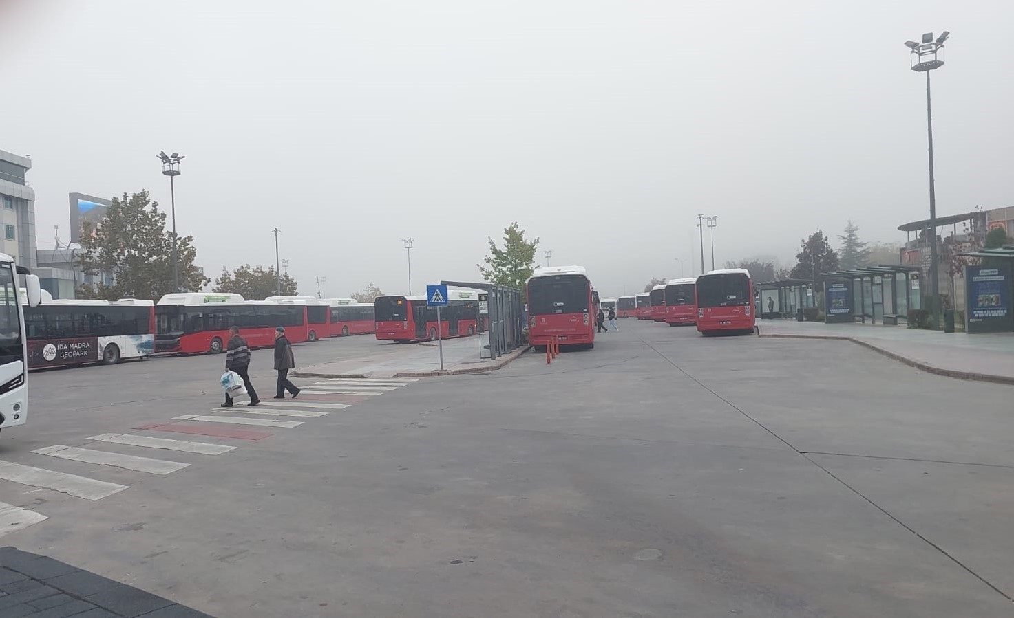 Balıkesir’de yoğun sis etkili oldu