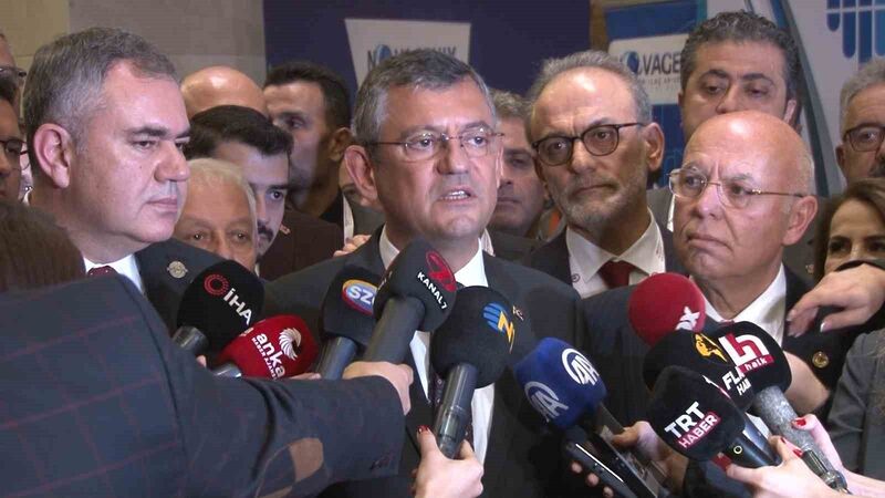 CHP lideri Özel: “Anayasal düzeni bir maddede yok sayarsanız bütün bir düzeni ortadan kaldırırsınız”