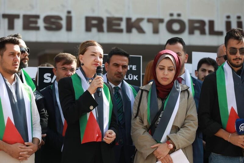 BUGÜNE KADAR DÜZENLEDİĞİ BASIN AÇIKLAMALARI, BARIŞ ÇAĞRILARI VE İSRAİL MALLARINA