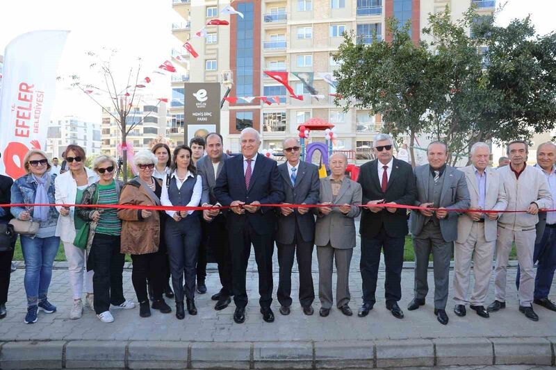 Efeler’de Memiş Dinç Parkı hizmete açıldı