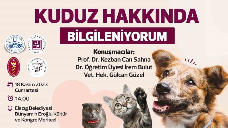 Elazığ Belediyesi ve FÜ ’kuduz’ semineri düzenleyecek