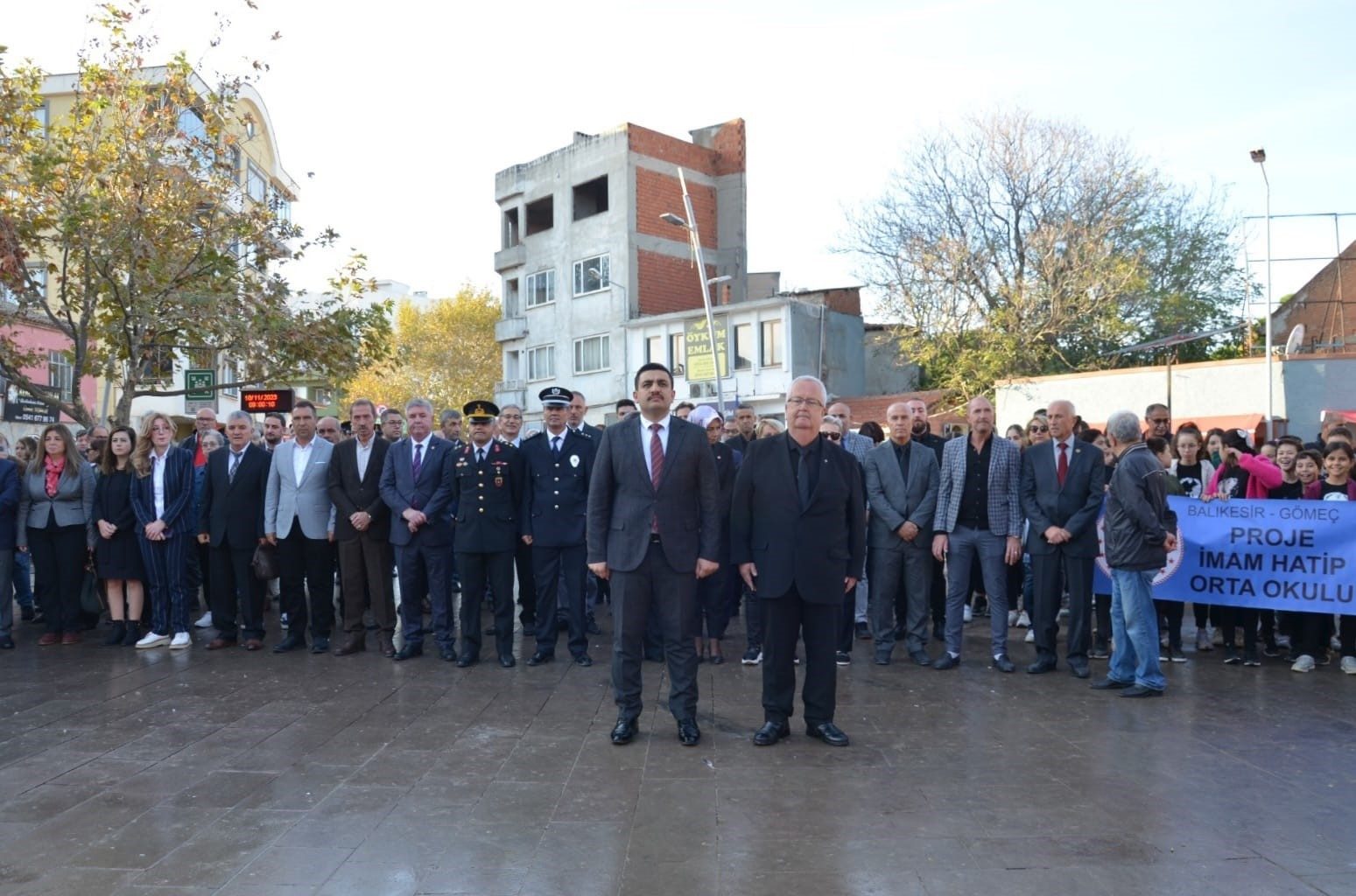 Gömeç Atatürk’ü vefatının 85. Yılında özlemle andı