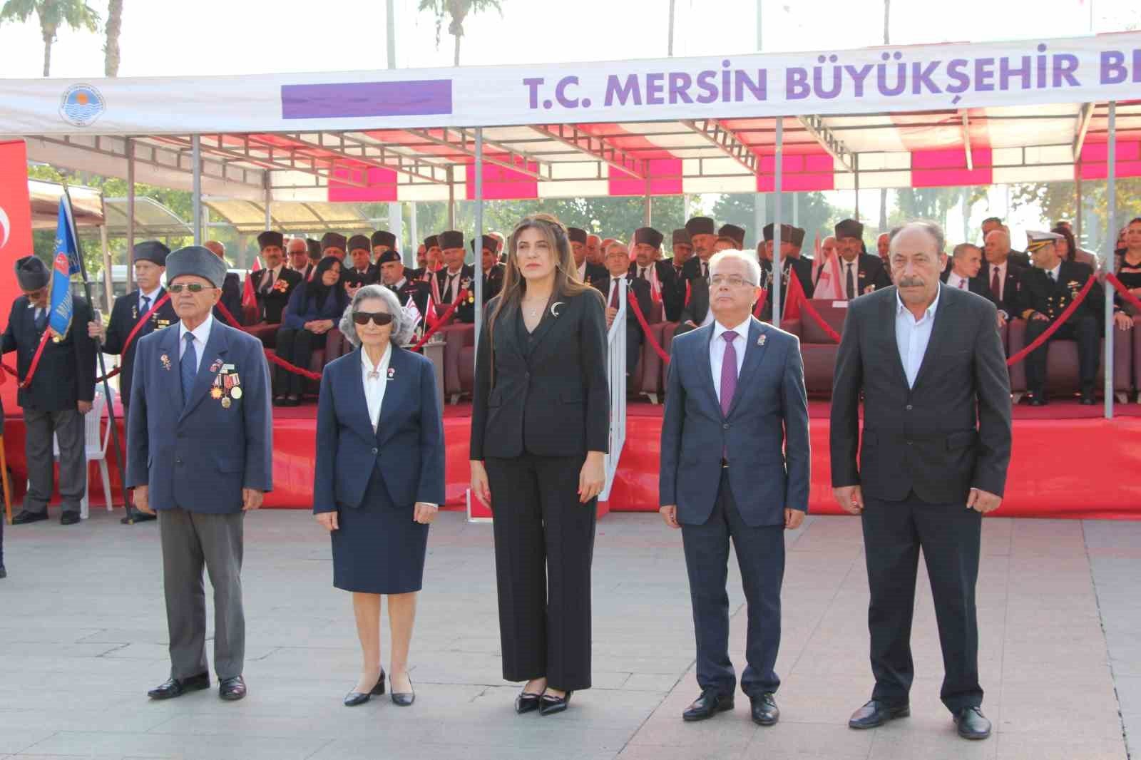 KKTC’nin kuruluşunun 40. yıl dönümü Mersin’de de törenle kutlandı