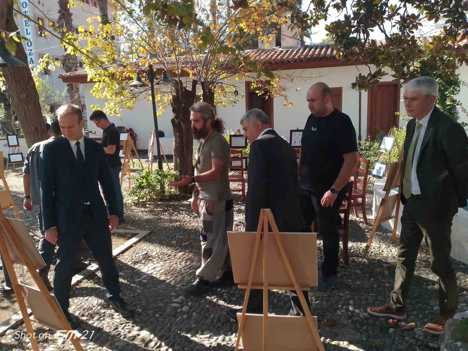 Köyceğiz’de açılan ‘Depremin Çocuk Sesi’ isimli resim sergisi duygulandırdı