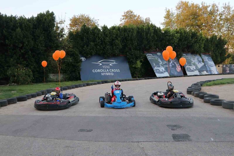 Lösemiyi atlatan çocukların ‘karting’ hayali gerçek oldu