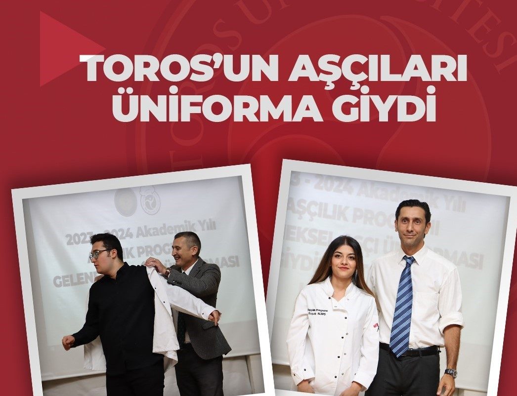 Toros’un aşçıları üniforma giydi