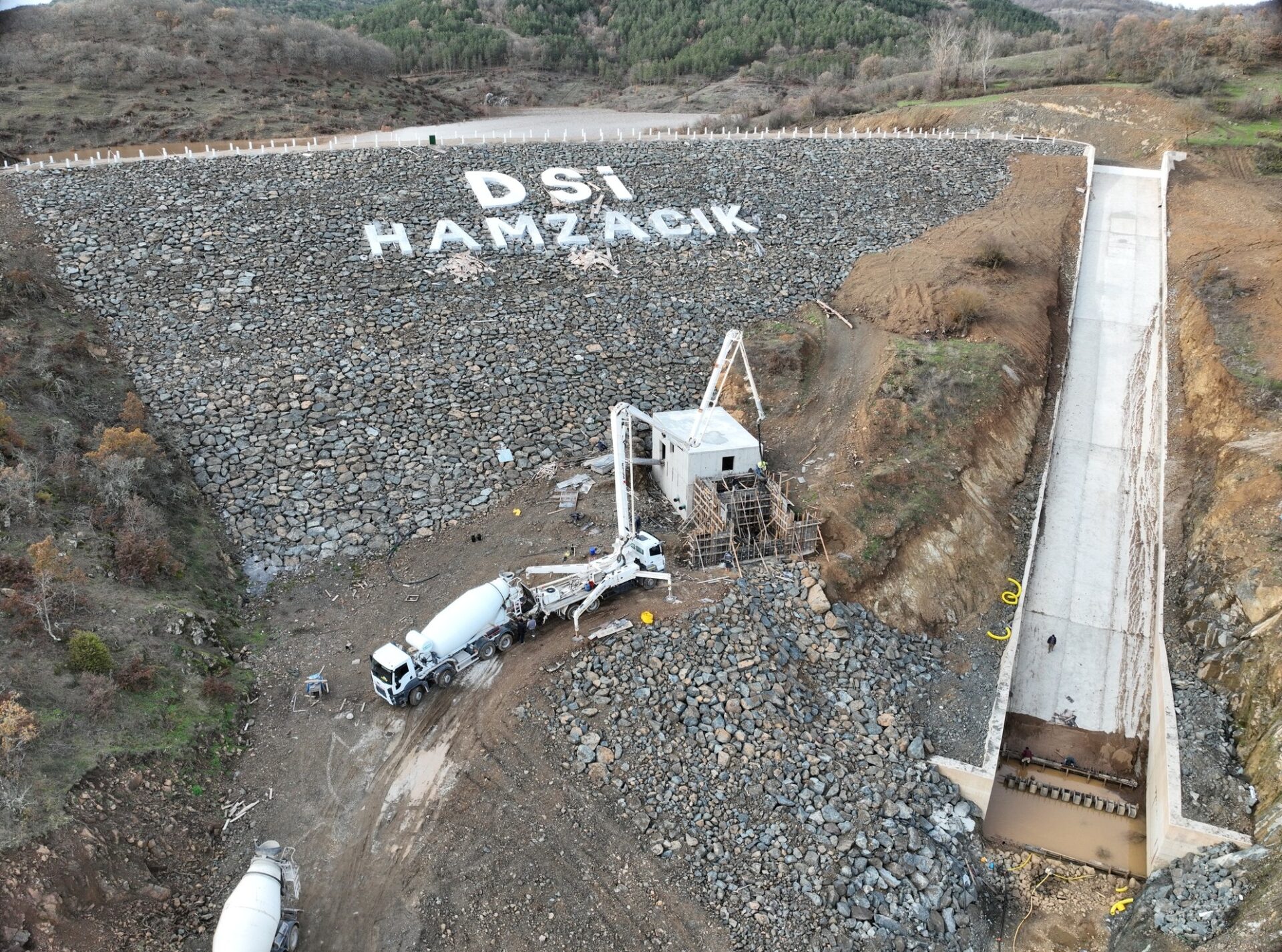 HAMZACIK GÖLETİ SULAMA İNŞAATI İHALEYE ÇIKTI