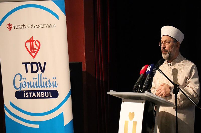 Diyanet İşleri Başkanı Prof. Dr. Ali Erbaş, “İslam medeniyetinin mensuplarının,