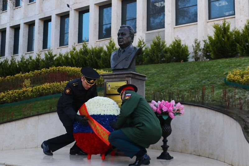 BÜYÜKELÇİ KARLOV ÖLÜM YIL DÖNÜMÜNDE ANILDI