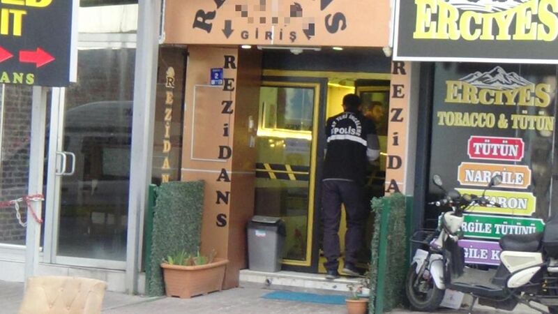 Kayseri’nin Melikgazi ilçesinde rezidansta