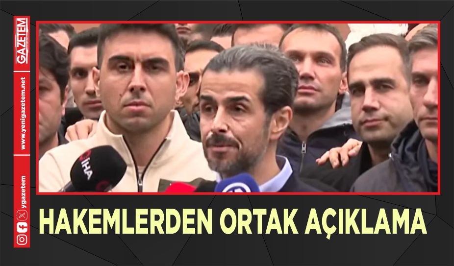 HAKEMLERDEN ORTAK AÇIKLAMA! “HAKEMLİK VE FUTBOL KONUŞACAK VEYA DÜŞÜNECEK HALİMİZ YOK”