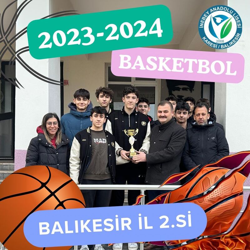 İNAL, BASKETBOLDA İL İKİNCİSİ OLDU