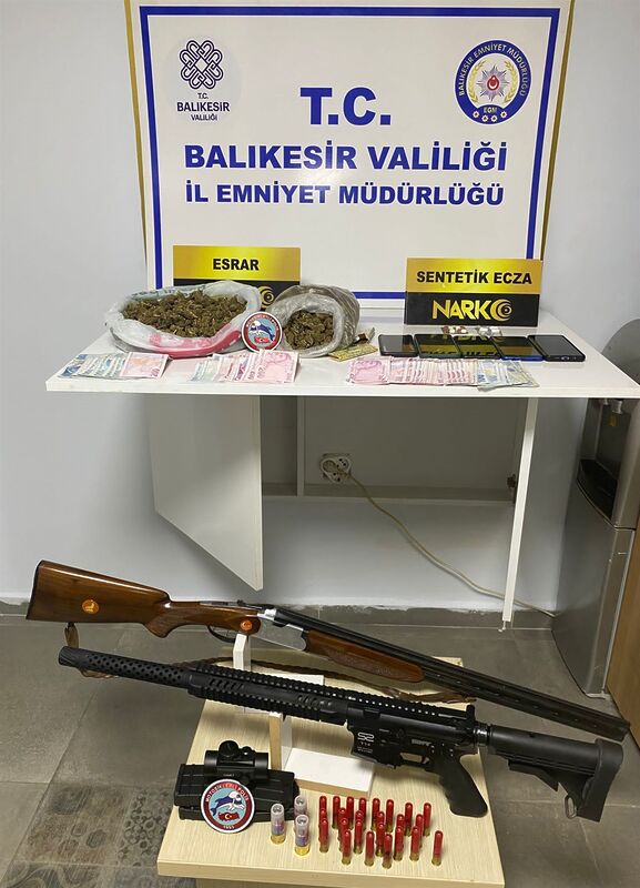 AYVALIK’TA UYUŞTURUCU OPERASYONU!