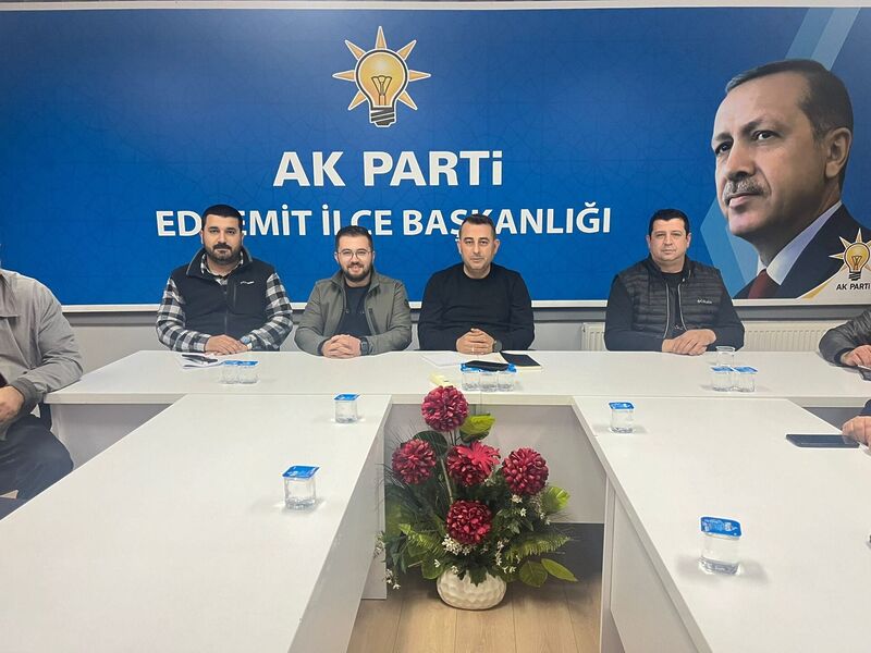 AK PARTİ EDREMİT GÜNDEMİ DEĞERLENDİRDİ