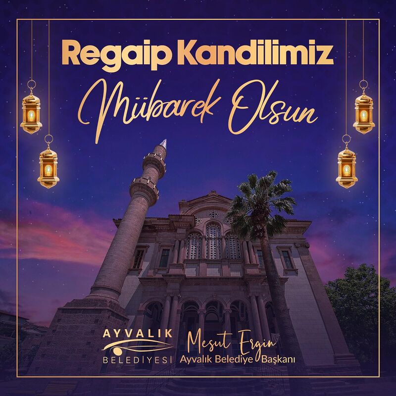 BAŞKAN ERGİN’DEN REGAİP KANDİLİ PAYLAŞIMI