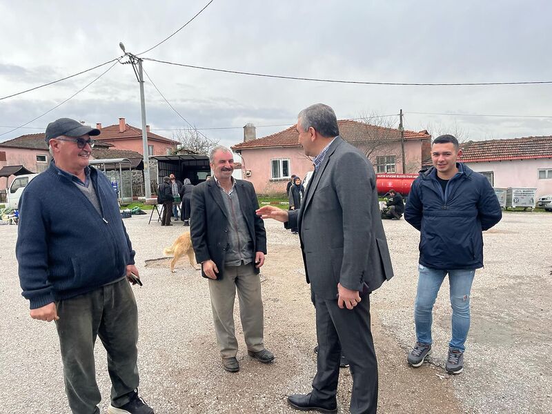 BAŞKAN GAGA KAYALAR MAHALLESİ’NDE