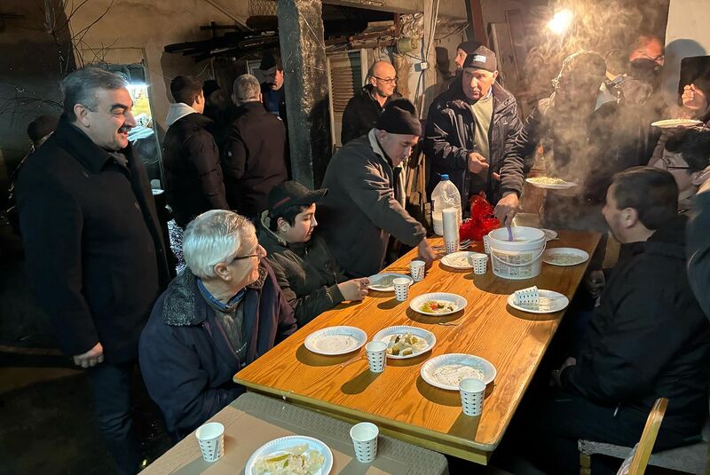 BAŞKAN GAGA KIRSAL’IN NABZINI YOKLADI!