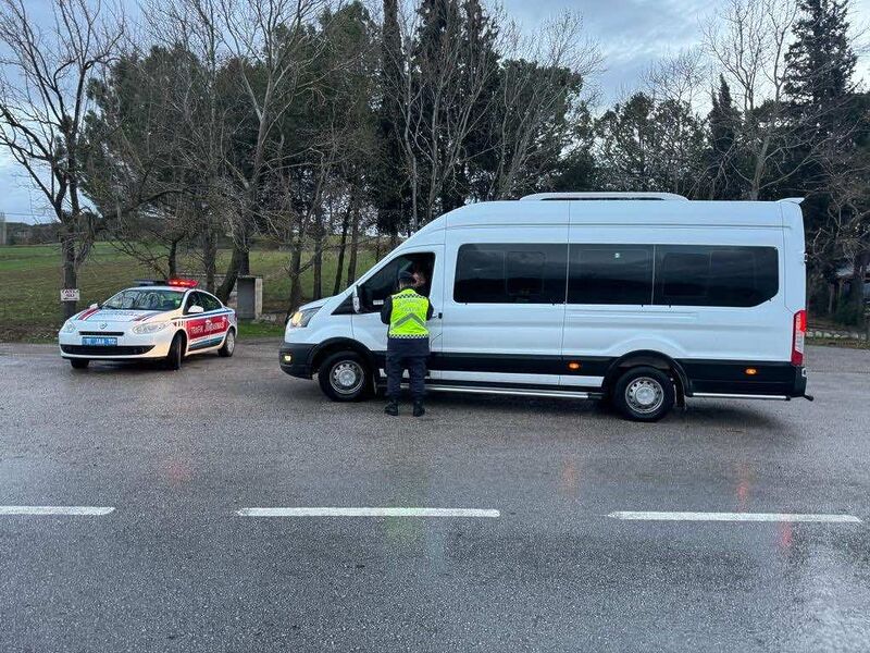 BALIKESİR’DE TOPLU TAŞIMA ARAÇLARINA DENETİM YAPILDI