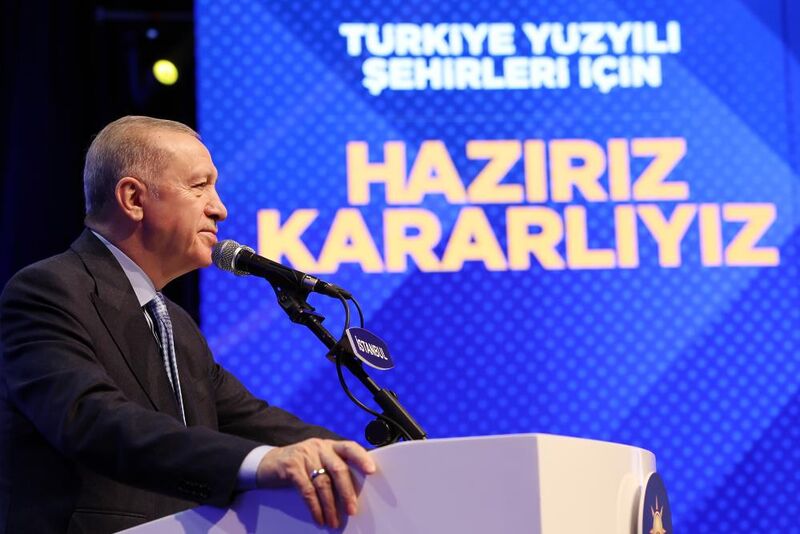 CUMHURBAŞKANI ERDOĞAN, AK PARTİ ADAY TANITIM TOPLANTISI’NDA KONUŞTU  