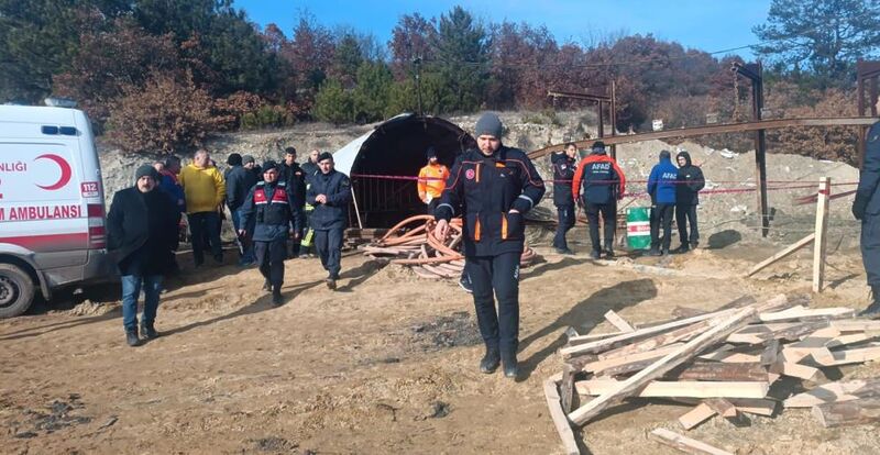 KÜTAHYA TAVŞANLI’DAKİ MADEN OCAĞINDA GÖÇÜK