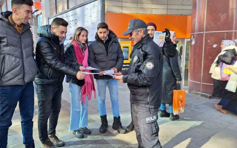 Erzurum Polisi vatandaşları dolandırıcılığa