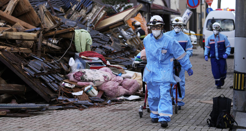 JAPONYA’DAKİ DEPREMDE ÖLÜ SAYISI 110’A YÜKSELDİ