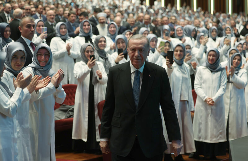 CUMHURBAŞKANI ERDOĞAN DİYANET AKADEMİSİ BAŞKANLIĞI MEZUNİYET MERASİMİ’NE KATILDI