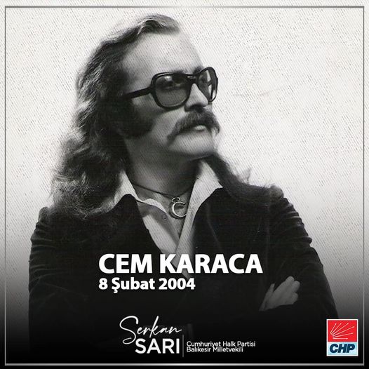 MİLLETVEKİLİ SARI’DAN CEM KARACA PAYLAŞIMI