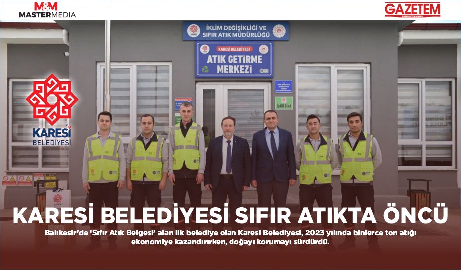 Balıkesir’de ‘Sıfır Atık Belgesi’