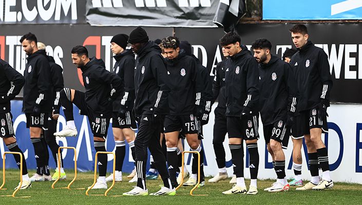 BEŞİKTAŞ’TA TRABZONSPOR MAÇI MESAİSİ