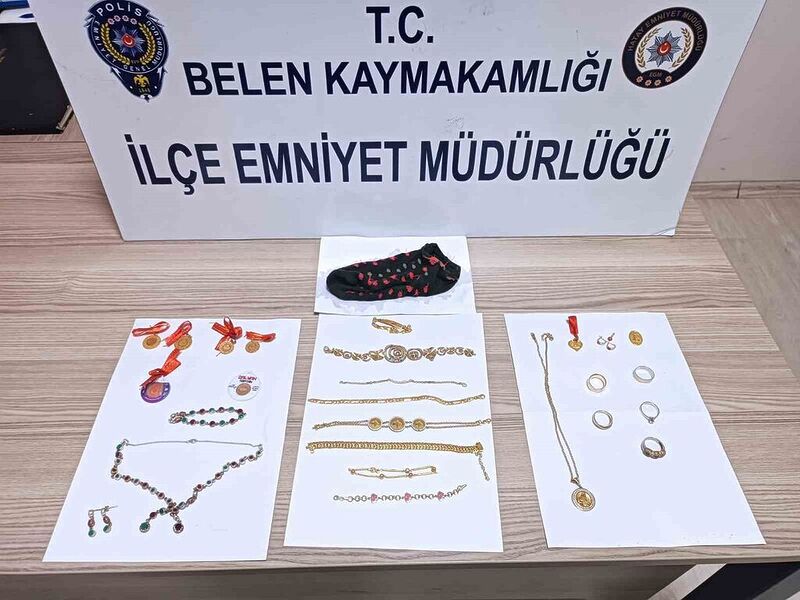 250 bin TL’lik ziynet eşyası çalan 3 şahıs polis ekipleri tarafından yakalandı