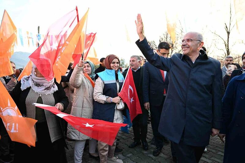 AK Parti Malatya Büyükşehir Adayı Sami Er’e Sürgü’de coşkulu karşılama