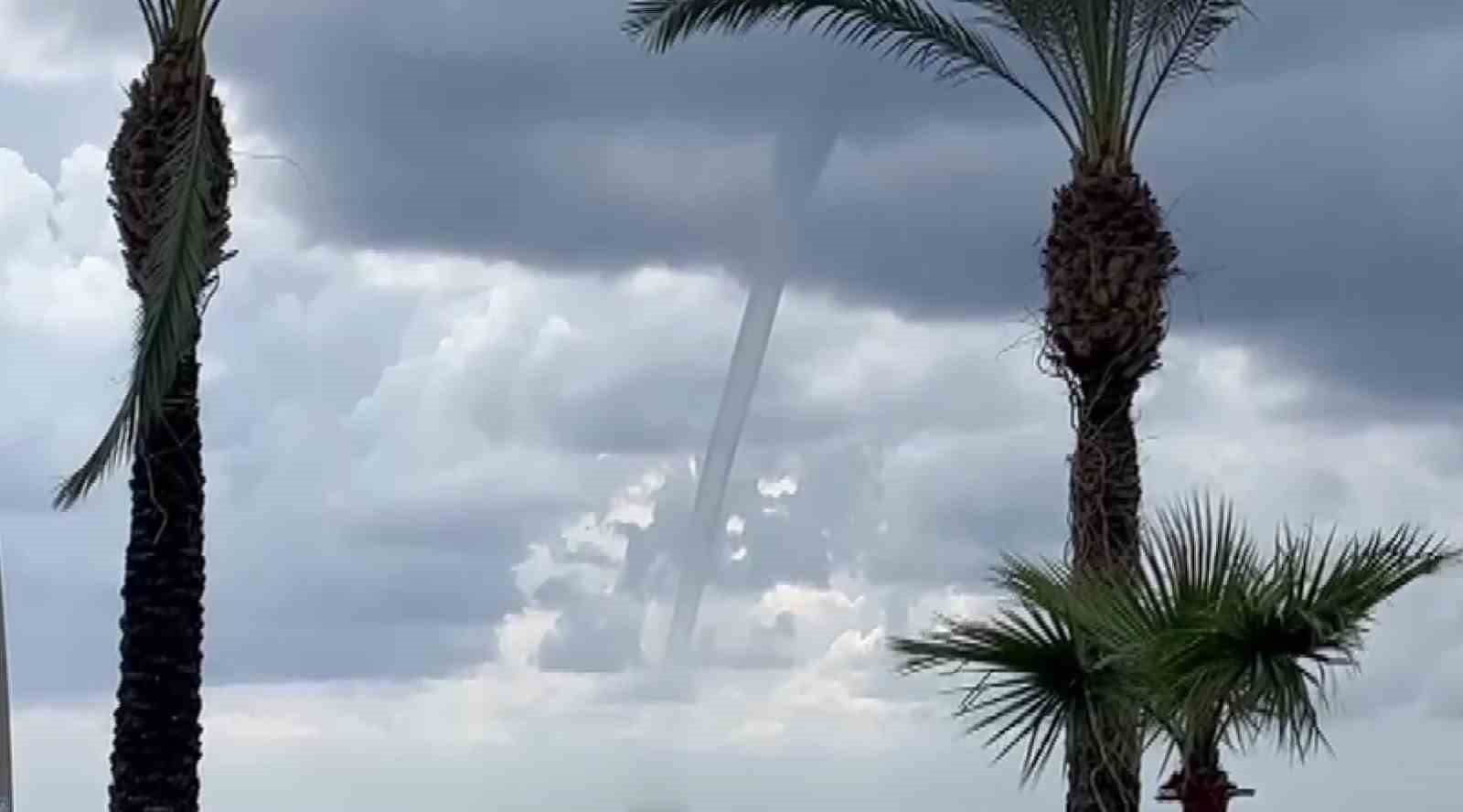 Alanya’da bir hortum daha görüldü